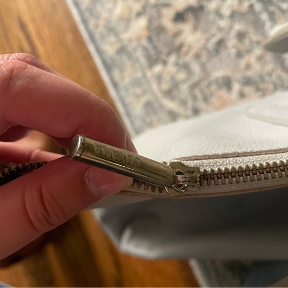 Elegant Pale Blue Leather Tote Bag CUYANA - Picture 3 of 11